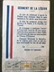 LEGION FRANCAISE DES COMBATTANTS 1942 Villars Sur Var - Documents Historiques