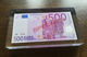 ESSAI Billet 500 EURO Dans Bloc Plexi SPECIMEN De La BCE Probe Testnote Test - 500 Euro