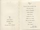 MENU 1958 MARIAGE MLLE LANNIER ET MR BOURGEOIS / AUBERGE FERTE SOUS JOUARRE   16 X 10.6 Cm ENVIRON  ( Plié ) - Menus