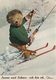 Künstlerkarte AK Mecki Sonne Und Schnee Ich Bin Ok Ski Igel Comic Figur Comicfigur Diehl Hör Hörzu Igelkarte Serie 368 - Mecki