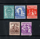 Indonesia 1955 National Scout Jamboree Organizations Scouting Youth Stamps MNH SG#686-690 (see Condition) - Indonesia