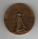 MEDAILLE Déporté Politique  La France Reconaissante  1945   G.B. BAZOR  68mm 210g  Poinçon "bronze"+corne, U - Autres & Non Classés