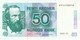 BILLETE DE NORUEGA DE 50 KRONER DEL AÑO 1995 EN CALIDAD EBC (XF) (BANKNOTE) - Norvège