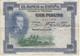 BILLETE DE ESPAÑA DE 100 PTAS DEL AÑO 1925 SIN SERIE  (BANKNOTE) - 100 Pesetas