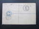 GB 1891 Registered Letter Nr. 89 MeF Oberrand!! Western District Office Nach Tübingen. 5 Stempel - Lettres & Documents