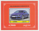 Delcampe - Cars Ajman **, Imperforated Set Of 8 - Autos