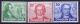 Berlin Mi 61 - 63 Yv 51 - 53 Postfrisch/neuf Sans Charniere /MNH/**  30 Pf Gum Fold - Unused Stamps