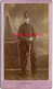 CDV Vers 1880-soldat Devant Canon-peut être 8e R Sur Col- à Vérifier-photo Durand Châlons Sur Marne - War, Military