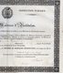 VP12.1889 - PARIS 1840 - Diplôme De Maîtresse D' Institution - Melle Marie LAUCHET Née à NEVERS - Diplômes & Bulletins Scolaires