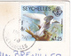 Praslin From La Digue Seychelles En 1978 VOIR Beau Timbre Oiseaux Sterne Blanche - Seychelles