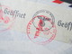 Delcampe - USA 1941 Luftpost / Air Mail Nach Aussig Adolf Hitler Strasse Sudetengau. Zensurbeleg OKW Zensur - Storia Postale
