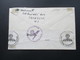 USA 1940 Nr. 281 EF Syracuse Luftpost / Air Mail Nach Pforzheim. Zensurbeleg. OKW Zensur - Briefe U. Dokumente