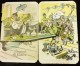 CARTE A SYSTEME CARICATURE SATIRIQUE SOCIAL DEMOKRATIE POLITIEK DEUTSCHLAND LILLE KAISER KRIEG BOCHE HUMOUR ILLUSTRATEUR - Satira