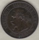 10 Centimes 1855 B Rouen  Ancre Napoléon III - Autres & Non Classés