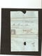 1858 Z23C  10cs Bleu Fil Rouge - Lettres & Documents