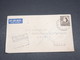 AUSTRALIE - Enveloppe De Perth Pour Paris En 1953 Et Retour , Cachet Au Verso " Paris Aviation Douane " - L 18250 - Marcophilie