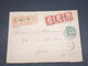 FRANCE - Enveloppe En Recommandé De Boulogne Sur Mer Pour Paris En 1926 , Affranchissement Plaisant - L 18251 - 1921-1960: Modern Period