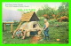 QUÉBEC - TYPICAL QUEBEC OUTDOOR  BAKE OVEN - ANIMATED - THE POST CARD & GREETING CARD CO LTD - - Autres & Non Classés