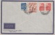 POLEN 1939 - Seltene 4 Fach Frankierung Auf Luftpost Brief Stempel Stanislalow - Briefe U. Dokumente