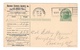 UX27 Railway Express Agency Serrated Postal Card Chattanooga TN 1943 Delivery Notice - Postal History