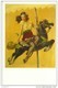 Pin Ups Of GIL ELVGREN Postcard RPPC - (49) Let's Go Around Together, 1948 - Size 15x10 Cm.aprox. - Pin-Ups