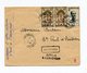 !!! LETTRE DE MADAGASCAR DE 1948 POUR ST PAUL ET AMSTERDAM, GRIFFE AU DOS - ...-1955 Prephilately