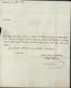 MP Deb 49 Epernay 33x10 Noir Déboursé Date Manuscrite 17 Oct 10 Lettre De Charolles 9 10 1810 Pour Vauchamps Réexpédiée - 1801-1848: Précurseurs XIX