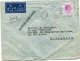 HONG KONG LETTRE PAR AVION DEPART HONG KONG 29 JUN 1953 POUR SINGAPOUR - Storia Postale