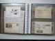 Delcampe - Motivsammlung Verkehr & Transport Eisenbahnen / Züge. Belege / SST Usw. Viel Material In 4 Alben. Stöberposten!! - Eisenbahnen