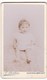 Ancienne Photo Portrait Format CDV Enfant Fille (P. Martin, Chateaubriant) - Anonymous Persons