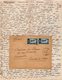 VP12.209 - Lettre De Mme La Comtesse De LEUSSE à MAZAGAN (Maroc ) Pour Mme La Comtesse De PERINI à MARSEILLE - Manuscripts