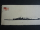 DESSIN Silhouette Encre De Chine  Marine Anglaise  / J. DALLOZ -Hood Cuirassé H.M.S & Neptune H.M.S Cuirassé (1909) - Bateaux