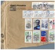 (333) France To Australia On Partial Cover - Many Stamps With Europa Stamp - Covers & Documents