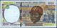 CENTRAL AFRICAN STATES 5.000 Francs 2000 {Gabon} AU-UNC P.404 Lf - Central African States