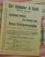 Papier Carl Schleicher Und Schüll, Düren Rheinland - Neues Lichtpaupepapier N°176 à 179 - 1894 - Imprenta & Papelería