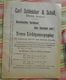 Papier Carl Schleicher Und Schüll, Düren Rheinland - Neues Lichtpaupepapier N°176 à 179 - 1896 - Druck & Papierwaren