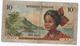 CA8 Billet Des Antilles Et De Guyane 10 Francs - Other & Unclassified
