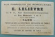 Vers 1880 : CHROMO UNION POSTALE UNIVERSELLE GRANDE BRETAGNE & IRLANDE Fabriques De Porcelaines E. Lelièvre Caen - Other & Unclassified
