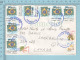 Brasil - 10 Stamps, Cover Casa Forte 1993 Recife-Pe Send To Sherbrooke Quebec Canada Canada - Lettres & Documents
