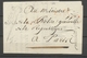 1799 Lettre 51 Laval Rouge En FRANCHISE Griffe Dept De La Mayenne. X2646 - 1701-1800: Précurseurs XVIII