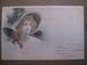Cpa Litho Illustrateur Wichera - M. M. Vienne 112 - Art Nouveau Femme à Chapeau Couleurs - 1904 - Wichera