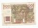 Billet ,  Cent Francs , 100 , JEUNE PAYSAN,   15-4-1948  , 2 Scans - 100 F 1945-1954 ''Jeune Paysan''