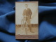 Photo CDV Portrait Visite - Jeune Homme Posant Avec Son Vélo Circa 1895-1900  L386 - Anciennes (Av. 1900)