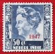 50 Ct Overprint Koningin Wilhelmina NVPH 329 1947 Ongebruikt / MH NEDERLAND INDIE / DUTCH INDIES - Netherlands Indies