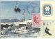 FRANCE Complete Set On 5 Olympic Postcards With Olympic First Day Cancel - Winter 1968: Grenoble