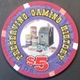 $5 Casino Chip. Riviera, Las Vegas, NV. 12th Annual CC&GTCC Convention. E11. - Casino