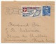 FRANCE - Petite Enveloppe Affr Gandon Avec Vignette "Haute Savoie France Tourisme Horlogerie" 1952 - Lettres & Documents