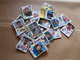 LOT FOOTBALL PANINI 1990 FOOT FRANCE MARSEILLE SAINT ETIENNE PSG CANNES LYON BORDEAUX BREST TOULON + 2E DIVISION - Trading Cards