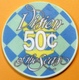 50¢ Casino Chip. Royal Caribbean Cruise Line. E15. - Casino