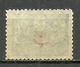 Turkey; 1917 Overprinted War Issue Stamp 1 K. ERROR "Inverted Overprint" (Signed) - Unused Stamps